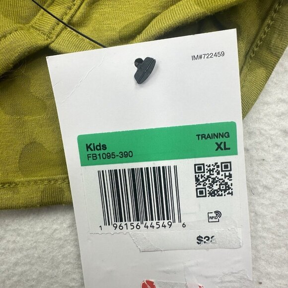 Nike Youth Girls Breezy Athletic Flow Shorts Size XL Green - Picture 7 of 8